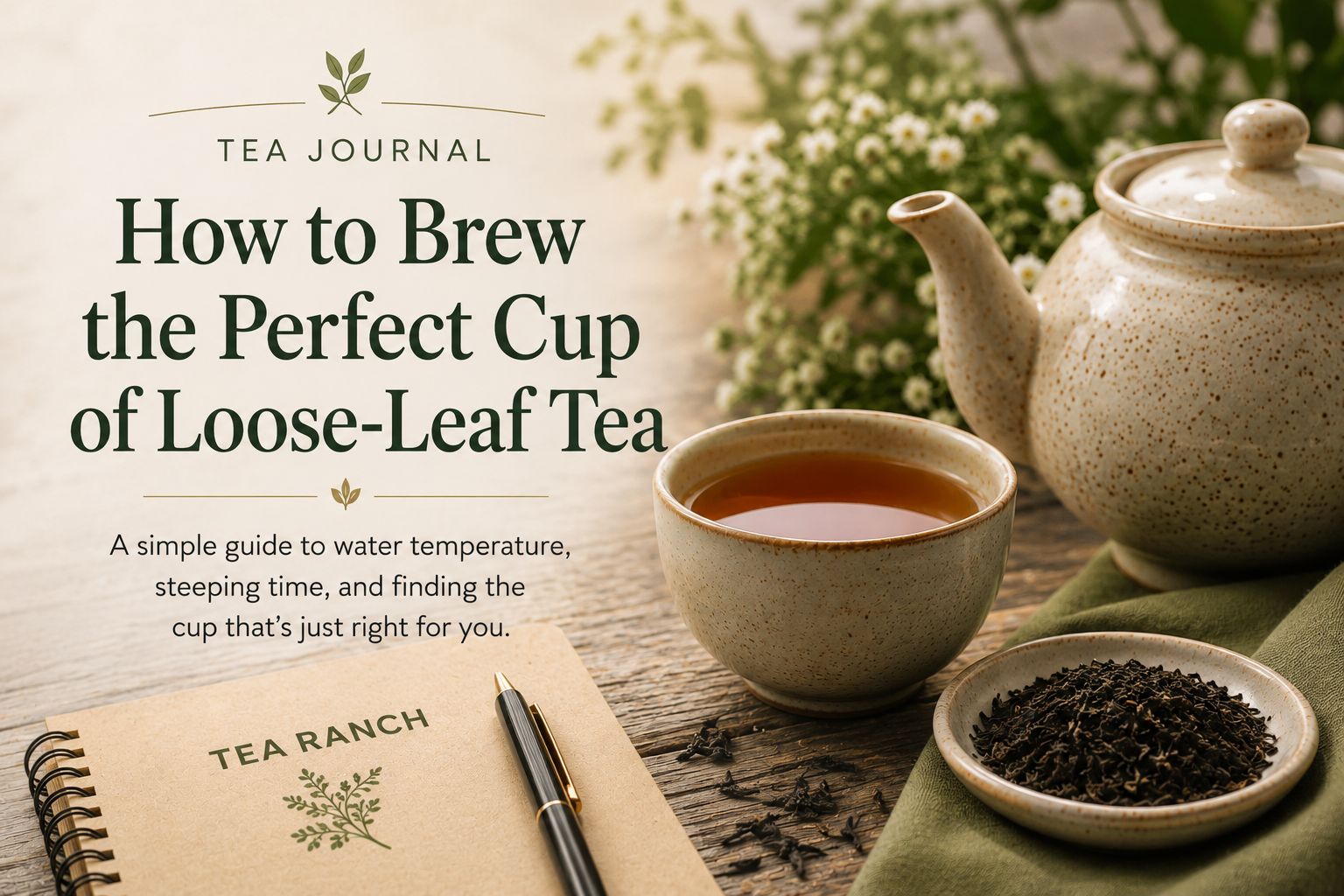 How to Brew the Perfect Cup of Loose-Leaf Tea