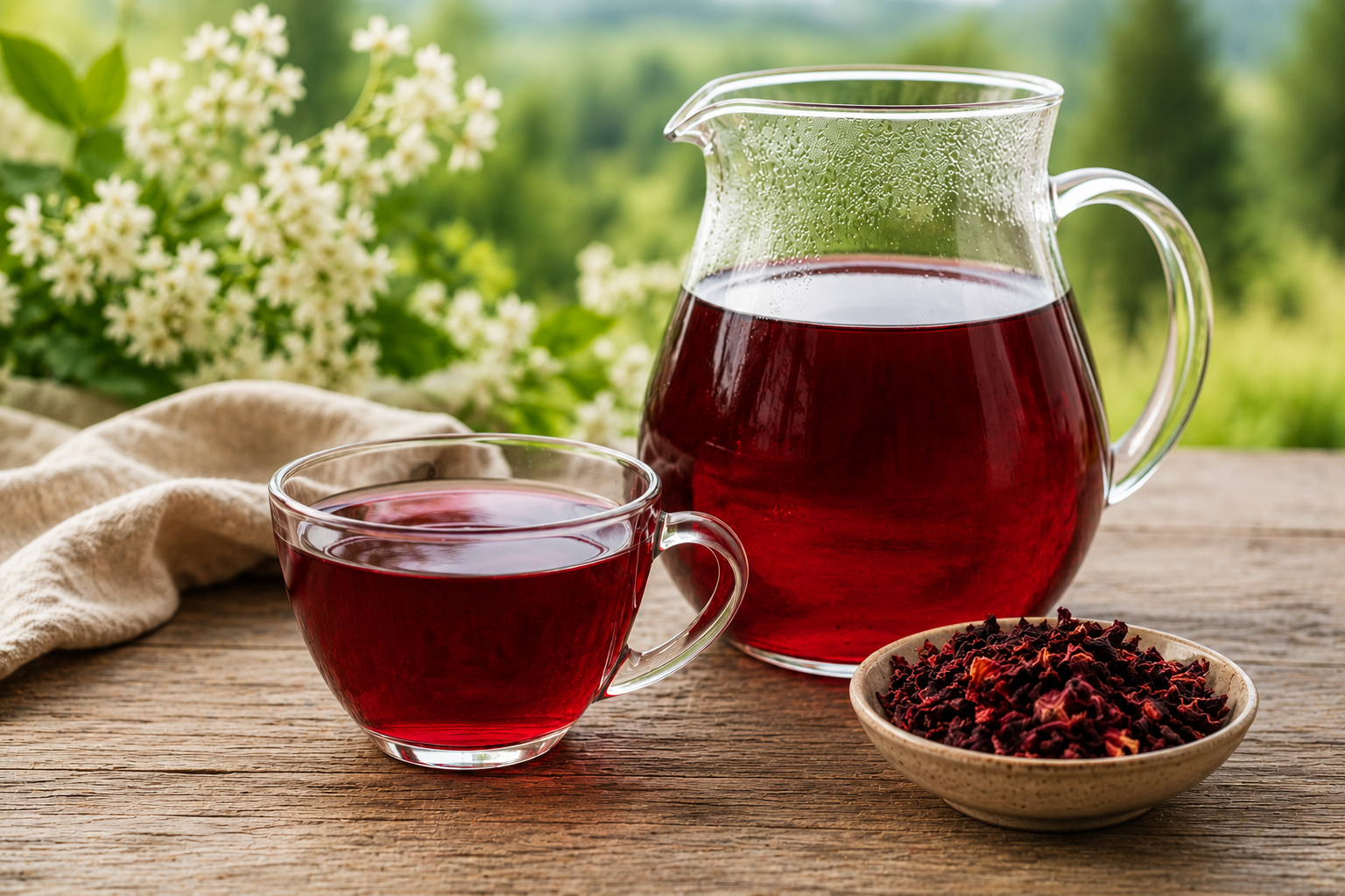 What Is Hibiscus Tea? A Guide to This Bright, Beautiful Herbal Infusion